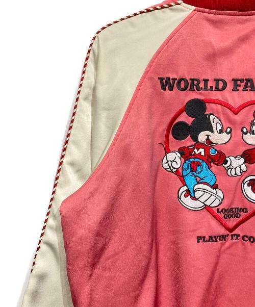DISNEY（ディズニー）DISNEY (ディズニー) moussy (マウジー) MD MM MATCHING OUTFITS ジャケット ピンク サイズ:Freeの古着・服飾アイテム