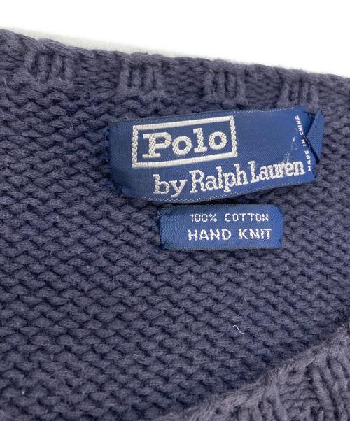POLO RALPH LAUREN（ポロ・ラルフローレン）POLO RALPH LAUREN (ポロ・ラルフローレン) ポロベアニット ネイビー サイズ:Lの古着・服飾アイテム
