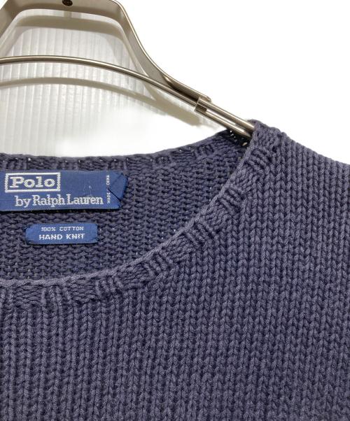 POLO RALPH LAUREN（ポロ・ラルフローレン）POLO RALPH LAUREN (ポロ・ラルフローレン) ポロベアニット ネイビー サイズ:Lの古着・服飾アイテム