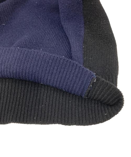 COMME des GARCONS HOMME（コムデギャルソン オム）COMME des GARCONS HOMME (コムデギャルソン オム) 切替ニット ネイビー×グレー×ブラック サイズ:Mの古着・服飾アイテム