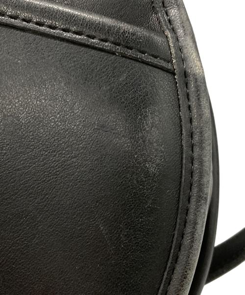 COACH（コーチ）COACH (コーチ) ラウンドショルダーバッグ ブラックの古着・服飾アイテム