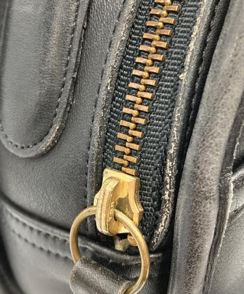 COACH（コーチ）COACH (コーチ) ラウンドショルダーバッグ ブラックの古着・服飾アイテム