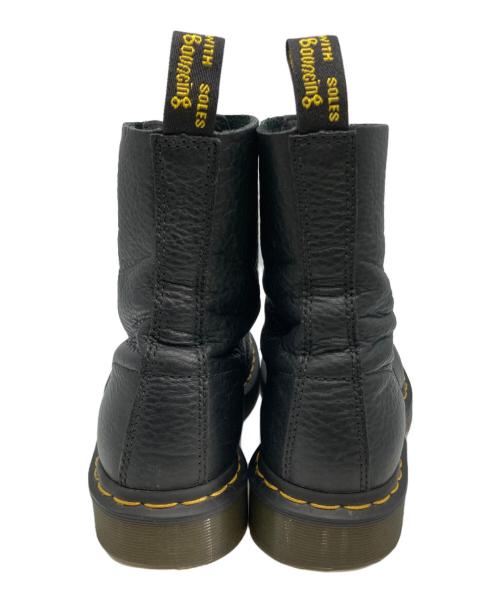 Dr.Martens（ドクターマーチン）Dr.Martens (ドクターマーチン) PASCAL VIRGINIA 8 ホールブーツ（パスカル バージニア 8 ホールブーツ） ブラック サイズ:UK6の古着・服飾アイテム