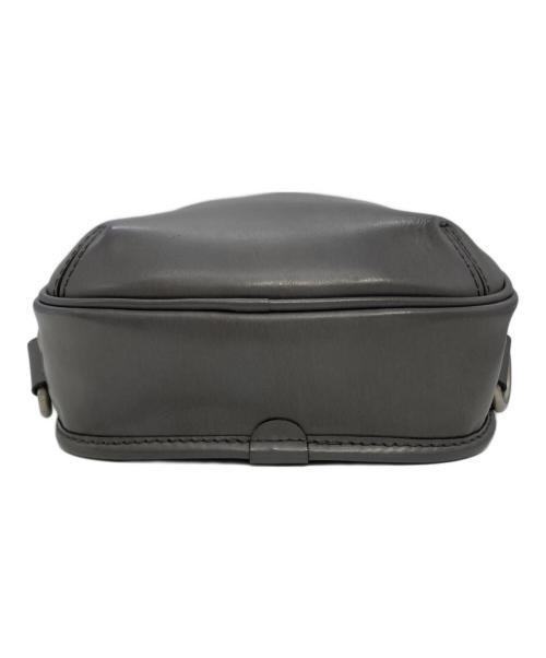 HERGOPOCH（エルゴポック）HERGOPOCH (エルゴポック) ワキシングレザー ワンショルダー/ボディバッグ グレーの古着・服飾アイテム