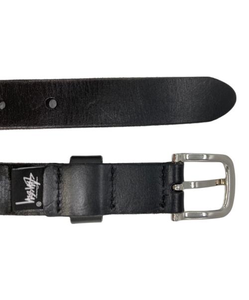 stussy（ステューシー）stussy (ステューシー) SS Link Studded Belt（エスエス リンク スタッディド ベルト） ブラック サイズ:SMの古着・服飾アイテム