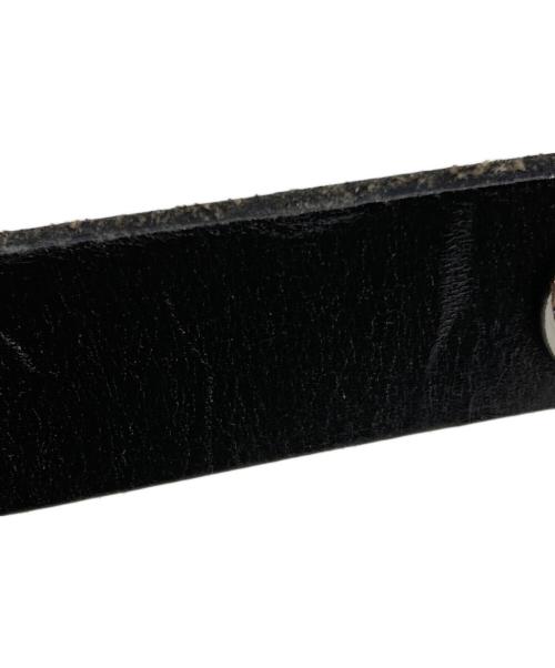stussy（ステューシー）stussy (ステューシー) SS Link Studded Belt（エスエス リンク スタッディド ベルト） ブラック サイズ:SMの古着・服飾アイテム