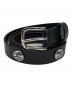 stussy（ステューシー）の古着「SS Link Studded Belt（エスエス リンク スタッディド ベルト）」｜ブラック
