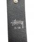 中古・古着 stussy (ステューシー) SS Link Studded Belt（エスエス リンク スタッディド ベルト） ブラック サイズ:SM：12000円