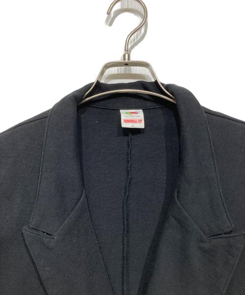 FRUIT OF THE LOOM（フルーツオブザルーム）FRUIT OF THE LOOM (フルーツオブザルーム) ATHLETIC FORMAL DOUBLE SUIT ブラック サイズ:XLの古着・服飾アイテム