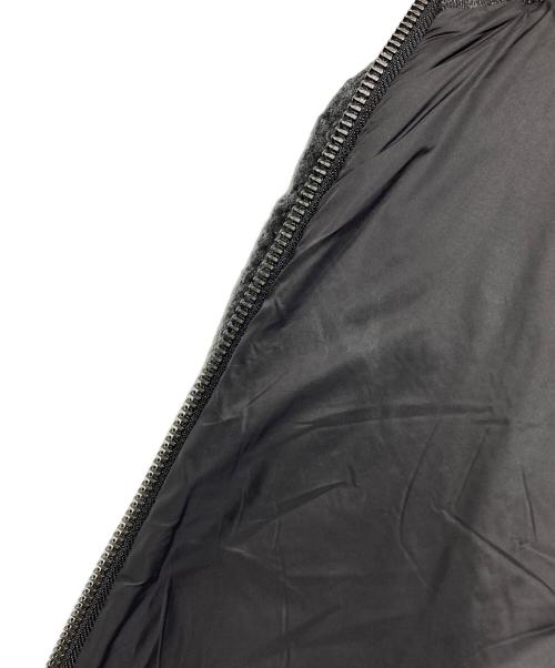 DIESEL（ディーゼル）DIESEL (ディーゼル) M-ODEMA ナイロン切替ニットブルゾン グレー×ブラック サイズ:Mの古着・服飾アイテム