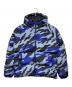 Pyrenex（ピレネックス）の古着「STEN 2 PRINT ダウンジャケット」｜ブルー×グレー
