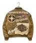 DIESEL (ディーゼル) J-BULC-PATCH ボンバージャケット ブラウン×ベージュ サイズ:M：22000円