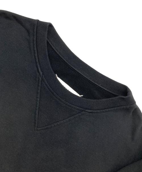 Maison Margiela（メゾンマルジェラ）Maison Margiela (メゾンマルジェラ) 前Vクルーネックスウェット ブラック サイズ:48の古着・服飾アイテム