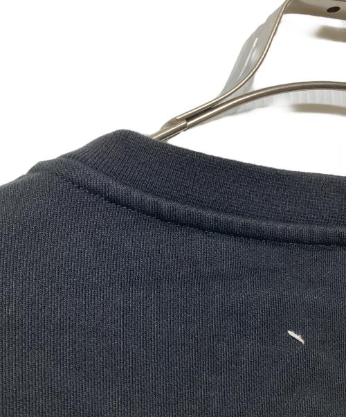 Maison Margiela（メゾンマルジェラ）Maison Margiela (メゾンマルジェラ) 前Vクルーネックスウェット ブラック サイズ:48の古着・服飾アイテム