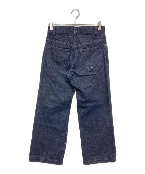 Maison Margiela（メゾンマルジェラ）Maison Margiela (メゾンマルジェラ) ダメージ加工デニムパンツ インディゴ サイズ:28の古着・服飾アイテム