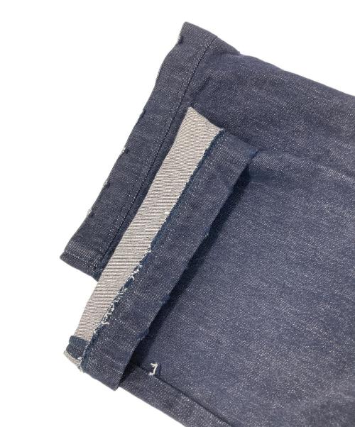 Maison Margiela（メゾンマルジェラ）Maison Margiela (メゾンマルジェラ) ダメージ加工デニムパンツ インディゴ サイズ:28の古着・服飾アイテム