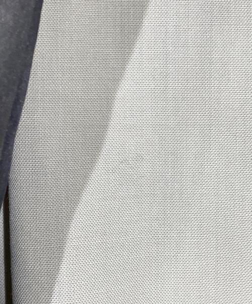 Maison Margiela（メゾンマルジェラ）Maison Margiela (メゾンマルジェラ) シルク サマーウール ボタンレス チェスターコート ブラック×オリーブ サイズ:46の古着・服飾アイテム