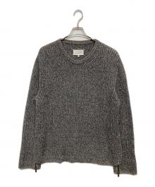 Maison Margiela（メゾンマルジェラ）の古着「スリーブジップニット」｜グレー