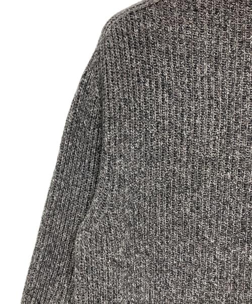 Maison Margiela（メゾンマルジェラ）Maison Margiela (メゾンマルジェラ) スリーブジップニット グレー サイズ:Mの古着・服飾アイテム