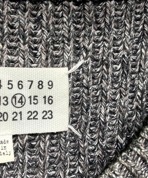 Maison Margiela（メゾンマルジェラ）Maison Margiela (メゾンマルジェラ) スリーブジップニット グレー サイズ:Mの古着・服飾アイテム