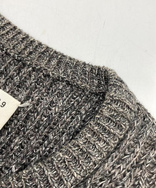 Maison Margiela（メゾンマルジェラ）Maison Margiela (メゾンマルジェラ) スリーブジップニット グレー サイズ:Mの古着・服飾アイテム