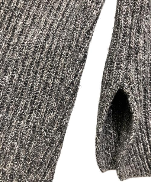 Maison Margiela（メゾンマルジェラ）Maison Margiela (メゾンマルジェラ) スリーブジップニット グレー サイズ:Mの古着・服飾アイテム