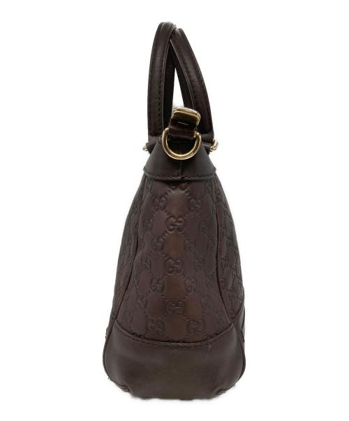 GUCCI（グッチ）GUCCI (グッチ) メイフェア 2WAYショルダーバッグ ブラウンの古着・服飾アイテム