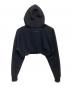 MM6 Maison Margiela (エムエムシックスメゾンマルジェラ) クロップドパーカー ブラック サイズ:XL：12000円