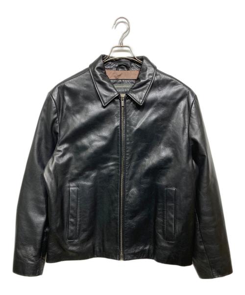 BANANA REPUBLIC（バナナリパブリック）BANANA REPUBLIC (バナナリパブリック) レザージャケット ブラック サイズ:XLの古着・服飾アイテム