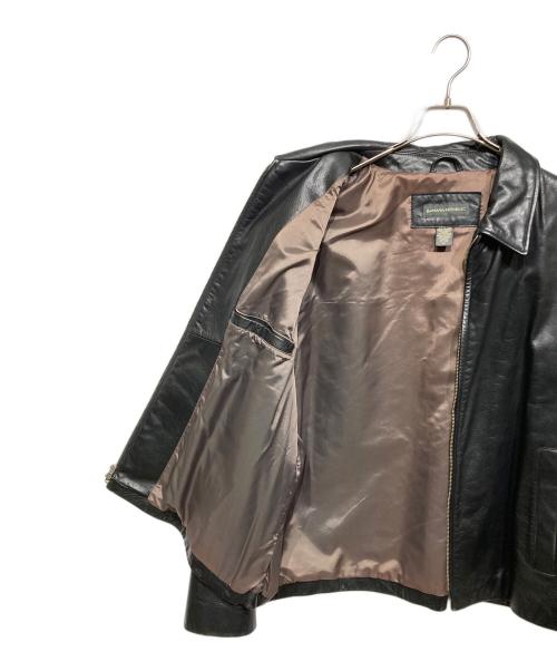 BANANA REPUBLIC（バナナリパブリック）BANANA REPUBLIC (バナナリパブリック) レザージャケット ブラック サイズ:XLの古着・服飾アイテム