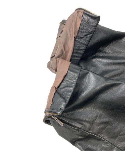 BANANA REPUBLIC（バナナリパブリック）BANANA REPUBLIC (バナナリパブリック) レザージャケット ブラック サイズ:XLの古着・服飾アイテム
