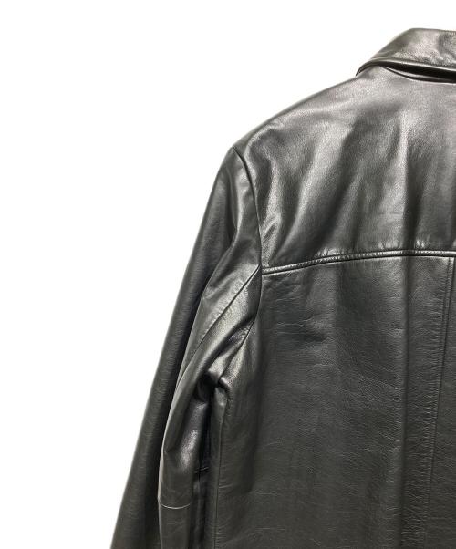 BANANA REPUBLIC（バナナリパブリック）BANANA REPUBLIC (バナナリパブリック) レザージャケット ブラック サイズ:XLの古着・服飾アイテム