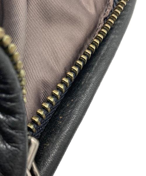 BANANA REPUBLIC（バナナリパブリック）BANANA REPUBLIC (バナナリパブリック) レザージャケット ブラック サイズ:XLの古着・服飾アイテム