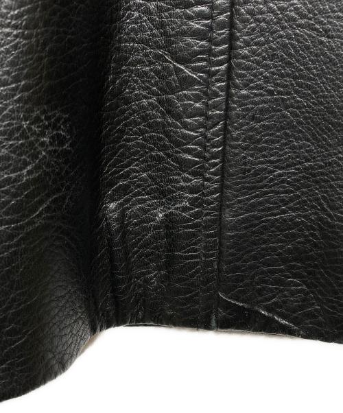 BANANA REPUBLIC（バナナリパブリック）BANANA REPUBLIC (バナナリパブリック) レザージャケット ブラック サイズ:XLの古着・服飾アイテム