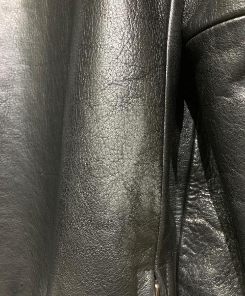 BANANA REPUBLIC（バナナリパブリック）BANANA REPUBLIC (バナナリパブリック) レザージャケット ブラック サイズ:XLの古着・服飾アイテム