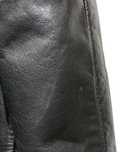 BANANA REPUBLIC（バナナリパブリック）BANANA REPUBLIC (バナナリパブリック) レザージャケット ブラック サイズ:XLの古着・服飾アイテム