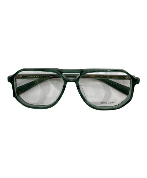 EYEVAN（アイヴァン）EYEVAN (アイヴァン) 眼鏡 グリーン サイズ:SIZE 57□15-145の古着・服飾アイテム