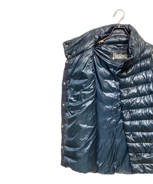 HERNO（ヘルノ）HERNO (ヘルノ) ダウンコート ネイビー サイズ:40の古着・服飾アイテム