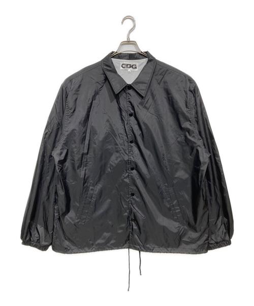CDG（シーディージー）CDG (シーディージー) コーチジャケット ブラック サイズ:XXLの古着・服飾アイテム