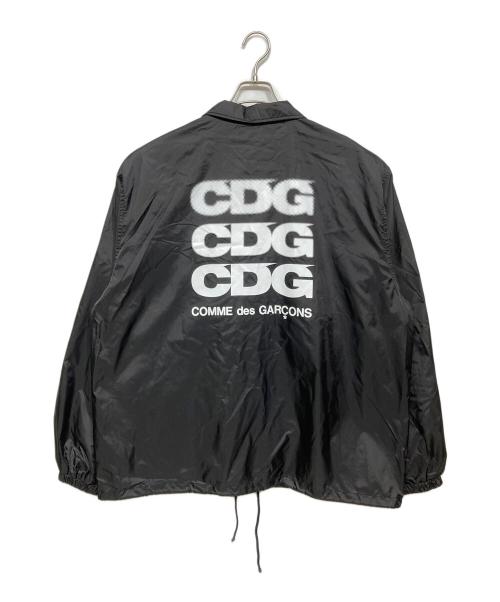 CDG（シーディージー）CDG (シーディージー) コーチジャケット ブラック サイズ:XXLの古着・服飾アイテム