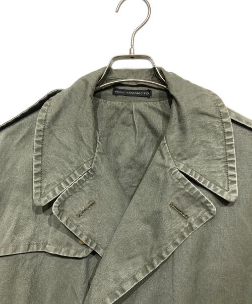 Y's for men（ワイズフォーメン）Y's for men (ワイズフォーメン) デニムトレンチコート グレー サイズ:4の古着・服飾アイテム