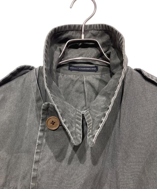 Y's for men（ワイズフォーメン）Y's for men (ワイズフォーメン) デニムトレンチコート グレー サイズ:4の古着・服飾アイテム