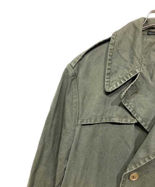 Y's for men（ワイズフォーメン）Y's for men (ワイズフォーメン) デニムトレンチコート グレー サイズ:4の古着・服飾アイテム