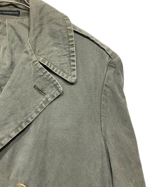 Y's for men（ワイズフォーメン）Y's for men (ワイズフォーメン) デニムトレンチコート グレー サイズ:4の古着・服飾アイテム