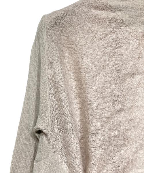 RICK OWENS（リックオウエンス）RICK OWENS (リックオウエンス) モヘア混変形カーディガン アイボリー サイズ:Sの古着・服飾アイテム