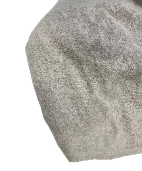 RICK OWENS（リックオウエンス）RICK OWENS (リックオウエンス) モヘア混変形カーディガン アイボリー サイズ:Sの古着・服飾アイテム