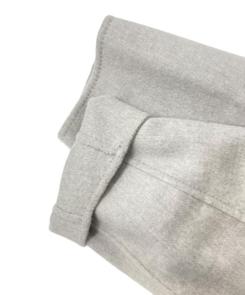 ebure（エブール）ebure (エブール) ダブルビーバーコート グレー サイズ:38の古着・服飾アイテム