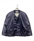 OVERCOATオーバーコート）の古着「ドルマンスリーブパファージャケット」｜ネイビー