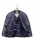 OVERCOAT（オーバーコート）の古着「ドルマンスリーブパファージャケット」｜ネイビー