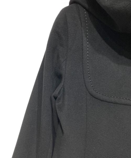 MaxMara（マックスマーラ）MaxMara (マックスマーラ) ファーライナー付きダッフルコート ブラック サイズ:38の古着・服飾アイテム